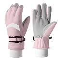 Azarxis Kids Winter Ski Gloves Waterproof Warm