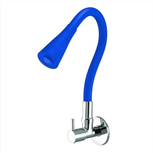 azera dual flow chrome wall mount brass kitchen sink tap with flexible neck  dual sprayer function 2 way shower foam and flow for home restaurants gary