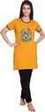 AZF Women Printed Yellow Night Suit Set