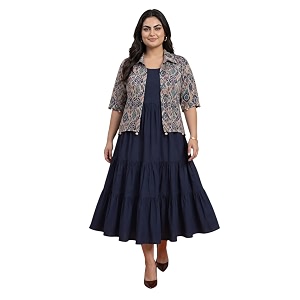 Azira Women Rayon Solid Fit Flared