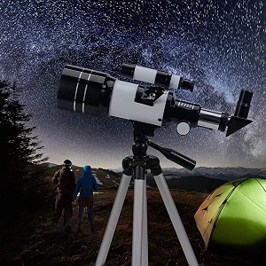 azod telescope 70mm aperture 400mm mount astronomical refracting telescope adjustable portable travel telescopes with backpack phone adapter