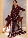 AzreenFashion Women Kurti Pant Dupatta Set