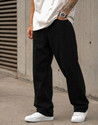 Azurettire Men Straight Fit Mid Rise Black