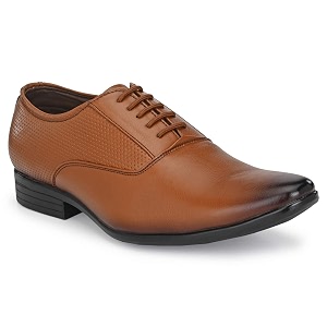AZZARO BLACK Mens Synthetic Leather Formal Shoes