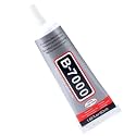 B-7000 Clear Adhesive Glue for Rhinestone Crafts, Jewelry, Fabric, and Screen Repair - High Viscosity Multi-Purpose (50ML / 1.68 fl. oz) - 1 Pack (B7000 (50ML/1.68))