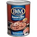 B&amp;M Baked Beans, Boston's Best, 28 Ounce (Pack of 12)