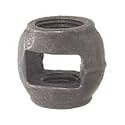B&P Lamp® 1" Iron Hickey, 1/4F X 3/8F