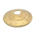 B&P Lamp® 2 Inch Diameter Solid Brass Vase Cap, Unfinished