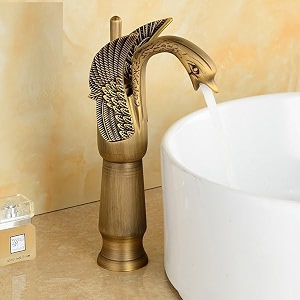 b backline brass basin mixer tap hot cold  wash basin mixer faucet  pillar tap for wash basin  tap for bathroom livingroom amp bathroom antique finish tap