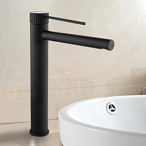 b backline brass basin mixer tap  bathroom basin faucet  pillar tap for basins  hot amp cold wash basin taps  mixer tap for bathroom amp livingroom black matt