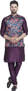 b ben men pure silk kurta pyjama ethnic jacket set