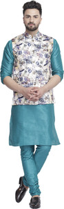 b ben men satin kurta pyjama ethnic jacket set