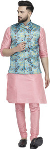 b ben men pure silk kurta pyjama ethnic jacket set