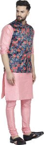 b ben men satin kurta pyjama ethnic jacket set