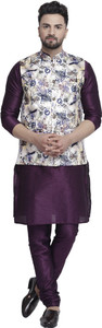 b ben men pure silk kurta pyjama ethnic jacket set
