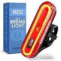 Büchel COB Bike Tail Light - Brake Sensing Technology - Ultra Bright Bike Rear Light LED -and Tool-Free Mounting I Rechargeable and Long-Lasting Rear Bike Light - Bicycle Lights for Night Riding