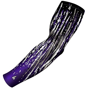 b-driven sports athletic compression arm sleeve - 1 sleeve 40 digital camoflauge designs