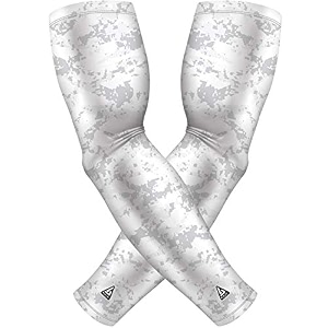 b-driven sports pro-fit compression arm sleeves - 1-pair 30 designs adultyouth sizes for athletic and general purpose use