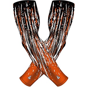 b-driven sports pro-fit compression arm sleeves - 1-pair 30 designs adultyouth sizes for athletic and general purpose use
