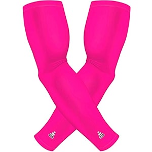 b-driven sports pro-fit compression arm sleeves - 1-pair 30 designs adultyouth sizes for athletic and general purpose use