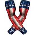 B-Driven Sports Pro-Fit Compression Arm Sleeves - 1-Pair, 30+ Designs, Adult/Youth Sizes, for Athletic and General Purpose Use.