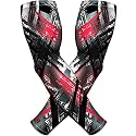 B-Driven Sports Pro-Fit Compression Arm Sleeves - 1-Pair, 30+ Designs, Adult/Youth Sizes, for Athletic and General Purpose Use.