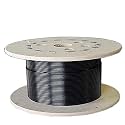 B Fit Gym Wire Rope, Material PU (Polyurethane) Coated Black Color Cable Inside Steel, Available in 5 MM and 6 MM Thickness