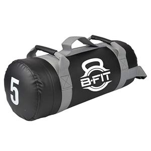 b fit heavy duty workout sandbag for training cross fit workouts fitness  home gym exercise sand bag training builds strength and muscle military conditioning 5 kg