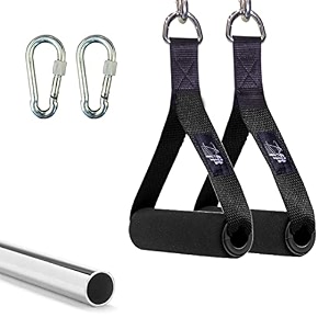b fit professional exercise handles for cable machines style optional pair commercial solid heavy abs pipe handles black