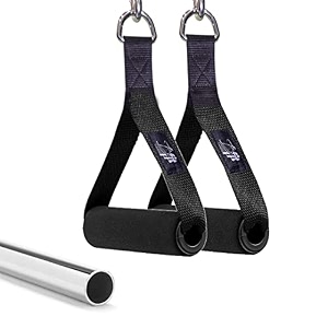 b fit professional exercise handles for cable machines style optional pair commercial solid heavy abs pipe handles black