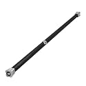 B FIT Weighted Workout Bar - Padded Foam, 47” Heavy-Duty, Solid Steel Exercise Bar for Physical Therapy, Aerobics, Yoga, Pilates - Premium Equipment 5 Weight options (4 kgs)