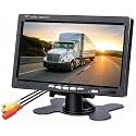 B-Qtech 7 Inch HD Color TFT LCD Vehicle Backup Camera Monitor Only