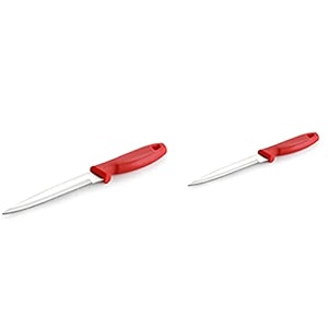 b s natural kitchen knife stainless steel multipurpose table knife for dining and vegetable chopping serrated edge 1082 inchred 2