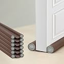 B-Safe PVC Door Bottom Sealing Guard-Made of Quality Vinyl,Controlling Pest, Airtight, Adjustable, Easy Fitting and Removal, -36" Inch, |Set of 6