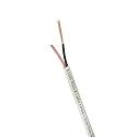 B-SAFE Twin Flat 1.0 mm 2 core Flexible Copper Wires &amp; Cables with Double Layer PVC Insulation (White) (5 meter / 16 feet)