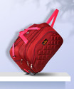 B STAR B 60 L Strolley Duffel Bag - Travel Duffle Bags with Wheels - Red - Large Capacity