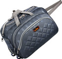 B STAR B 60 L Strolley Duffel Bag - Travel Duffle Bags with Wheels - Grey - Large Capacity