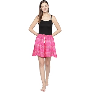 B STORIES Womens Flared Shorts - Culottes