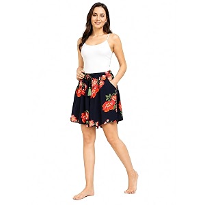 B STORIES Womens Flared Shorts - Culottes