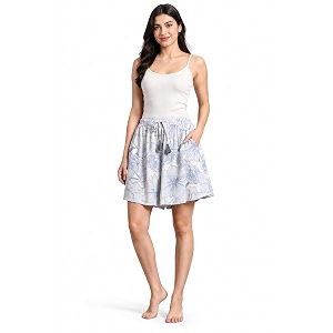 B STORIES Womens Flared Shorts - Culottes
