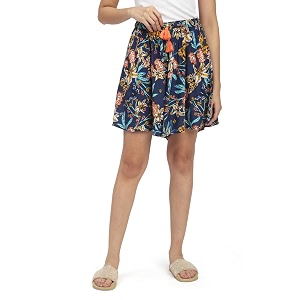 b stories women39s viscose printed culotte shorts