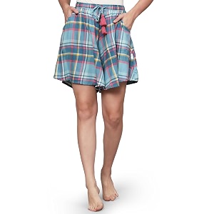 b stories women39s ultra-soft printed 100 viscose culotte shorts  soft casual high waist lounge shorts  girls ladies stylish quirky casual summer beach bottoms s-xxl