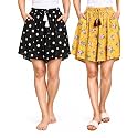B STORIES Women39s Viscose Printed Lounge Culotte