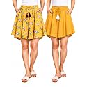 B STORIES Women39s Viscose Printed Lounge Culotte
