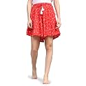 B STORIES Women's Ultra-Soft Printed 100% Viscose Culotte Shorts | Soft Casual High Waist Lounge Shorts | Girls Ladies Stylish Quirky Casual Summer Beach Bottoms (S-XXL)
