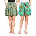 B STORIES Women39s Viscose Printed Lounge Culotte