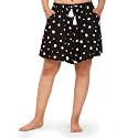 B STORIES Women's Ultra-Soft Printed 100% Viscose Culotte Shorts | Soft Casual High Waist Lounge Shorts | Girls Ladies Stylish Quirky Casual Summer Beach Bottoms (S-XXL)