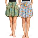 B STORIES Women39s Viscose Printed Lounge Culotte