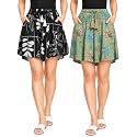 B STORIES Women39s Viscose Printed Lounge Culotte