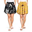 B STORIES Women39s Viscose Printed Lounge Culotte